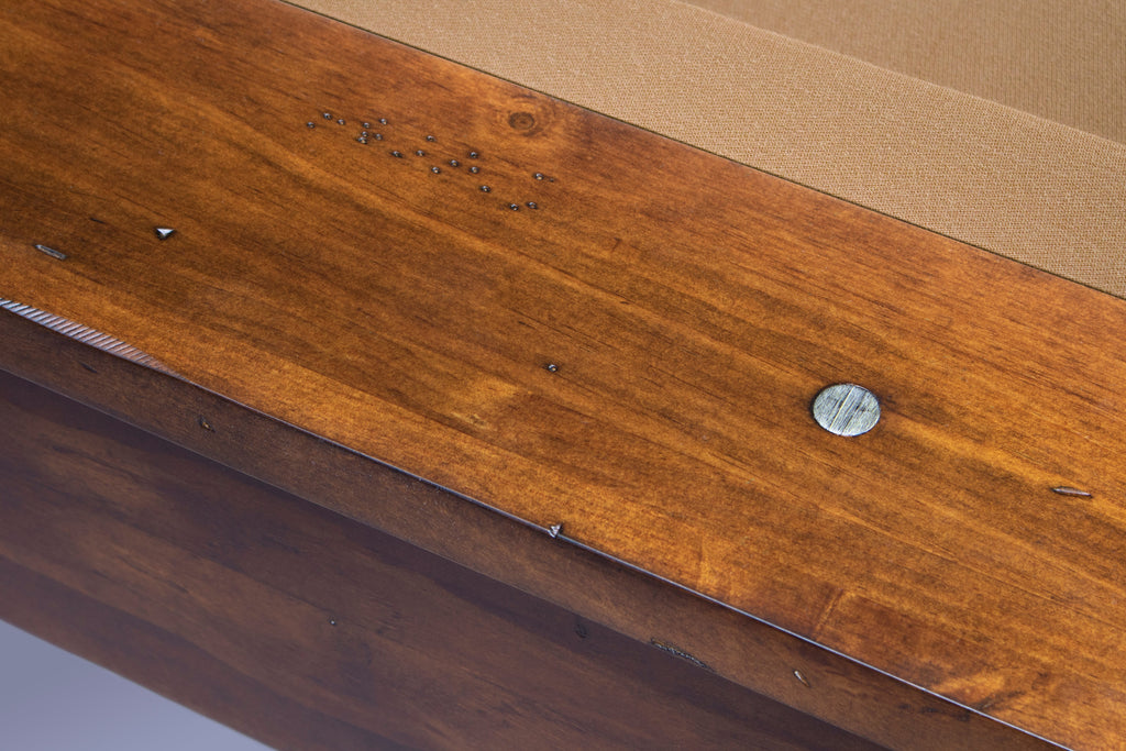 Legacy Billiards Barren pool table – Barren Site Close Up