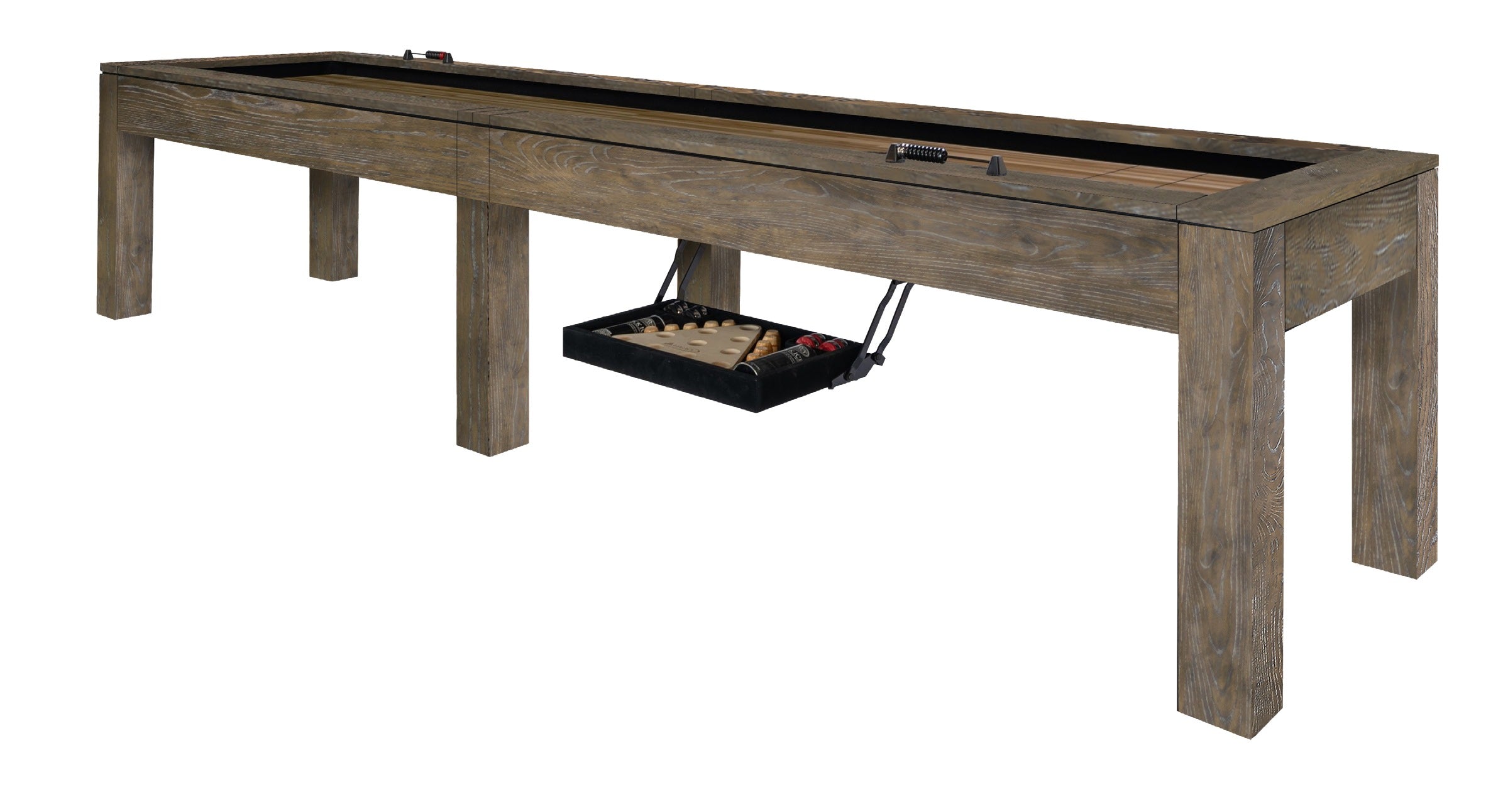 Legacy Baylor 12 Ft Shuffleboard Rustic Series