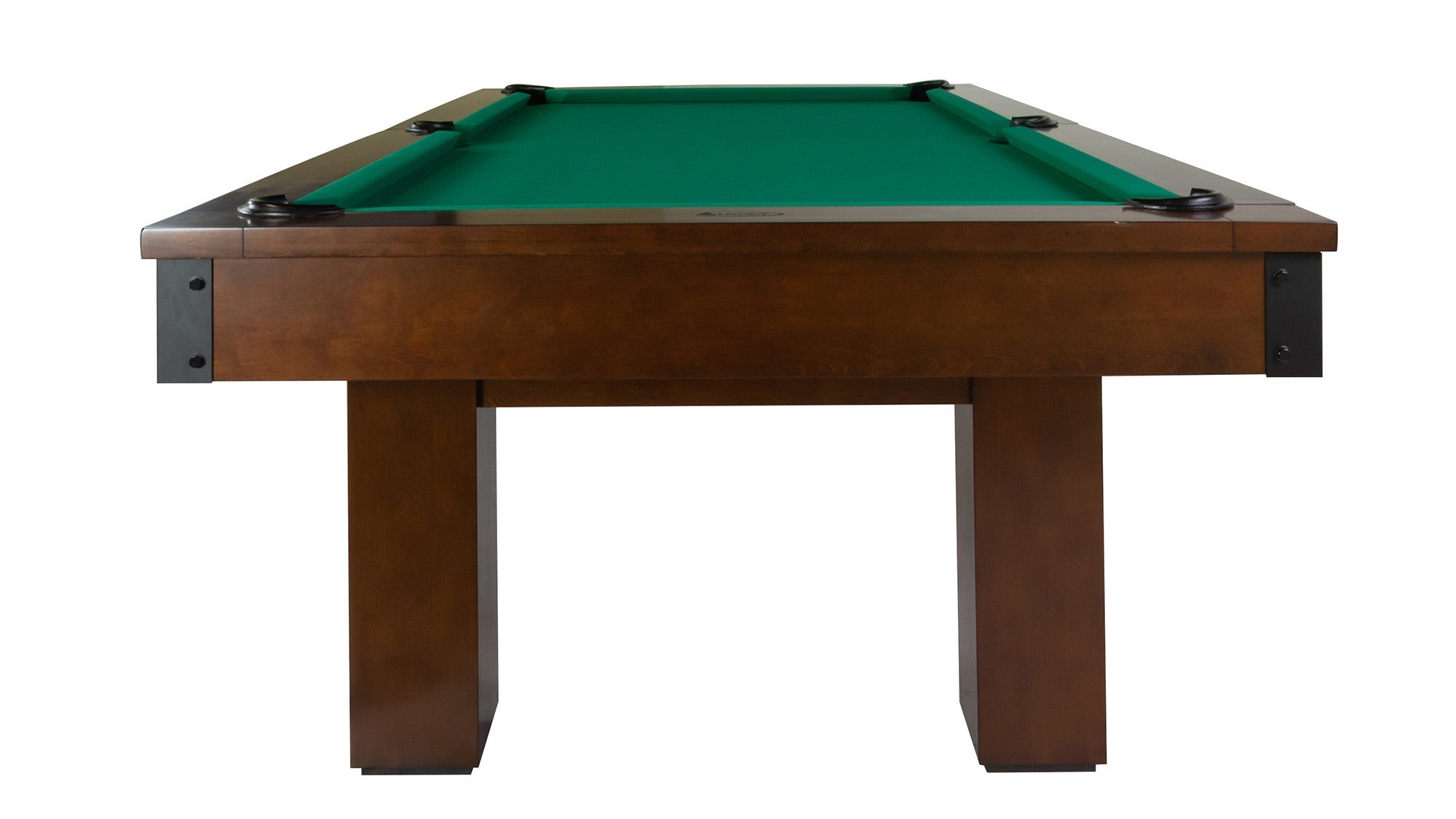 Legacy Billiards Colt II pool table – Colt II BT NM End View