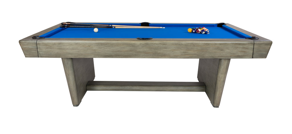 Legacy Billiards Conasauga pool table – Conasauga BT Side View With Racked Balls