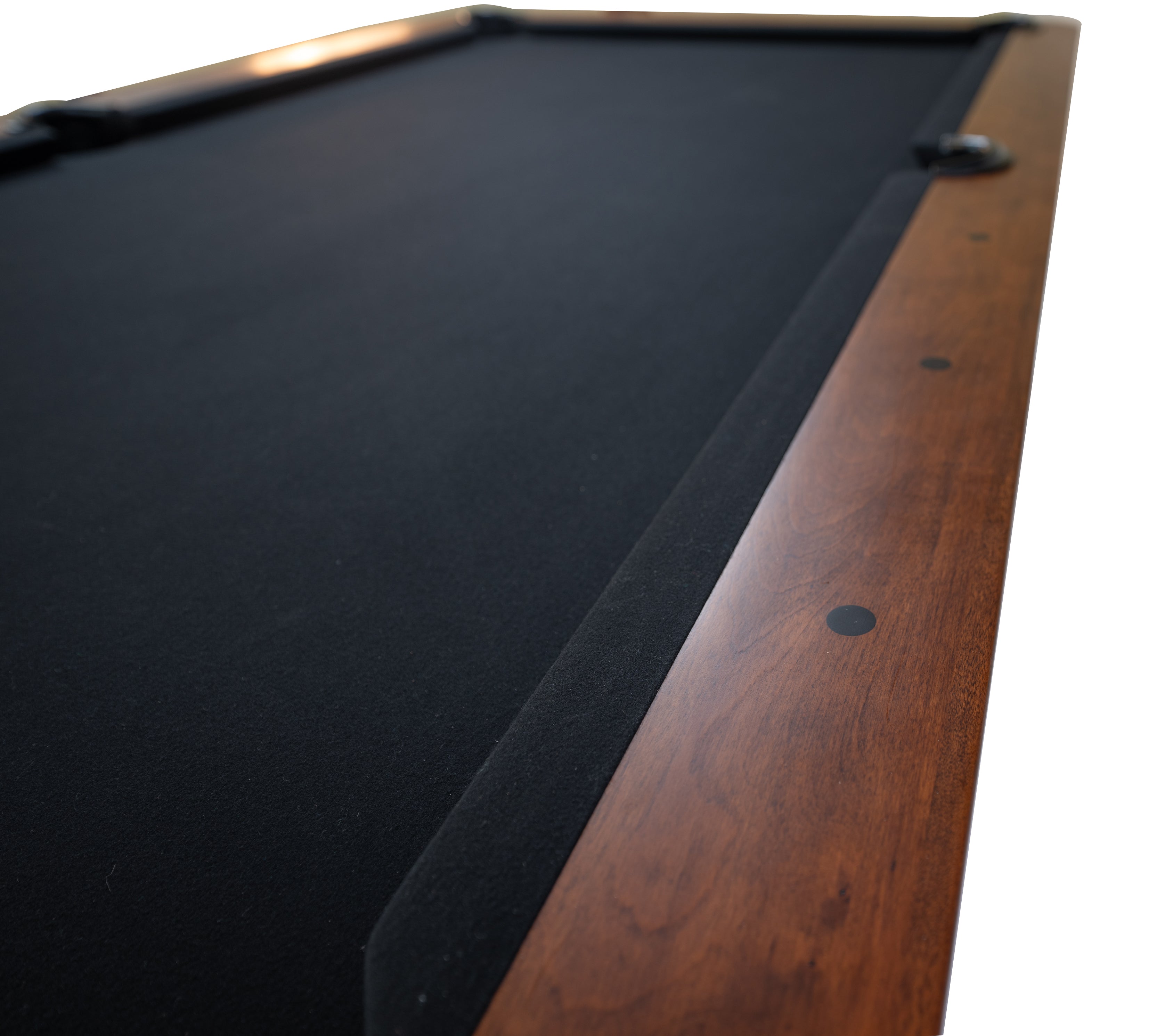 Legacy Billiards Dillard pool table – Dillard BT Rail Closeup