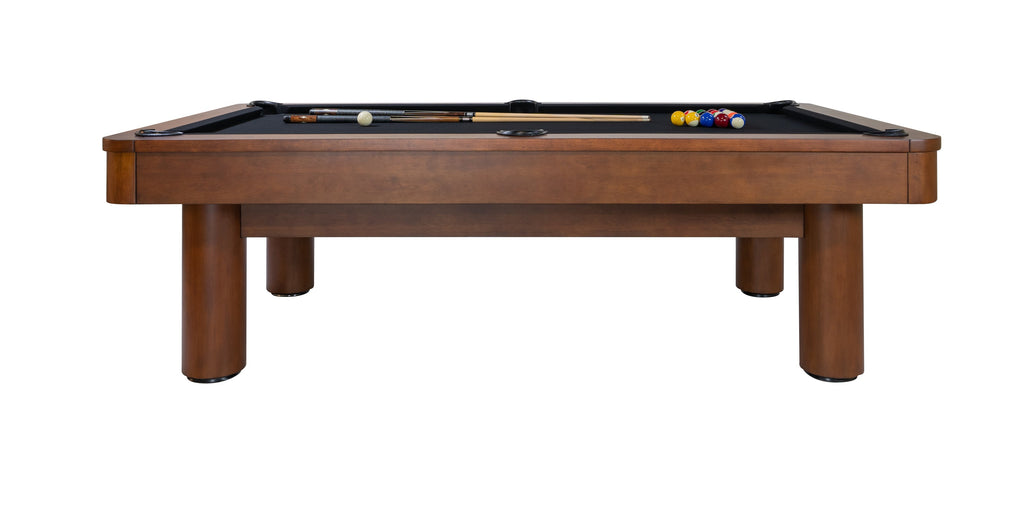 Legacy Billiards Dillard pool table – Dillard BT Side View Racked Pool Balls
