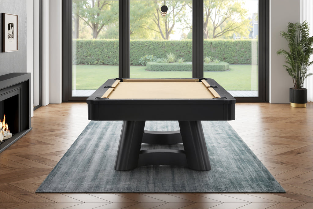 Legacy Billiards Dunbar pool table – Dunbar BT RV Room Shot End View