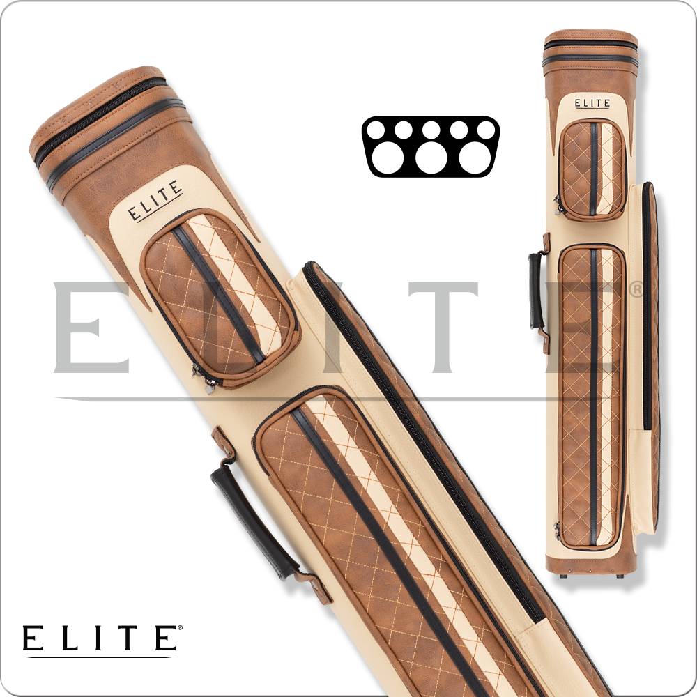 Elite ECV35 Vintage 3x5 Hard Case - Chestnut