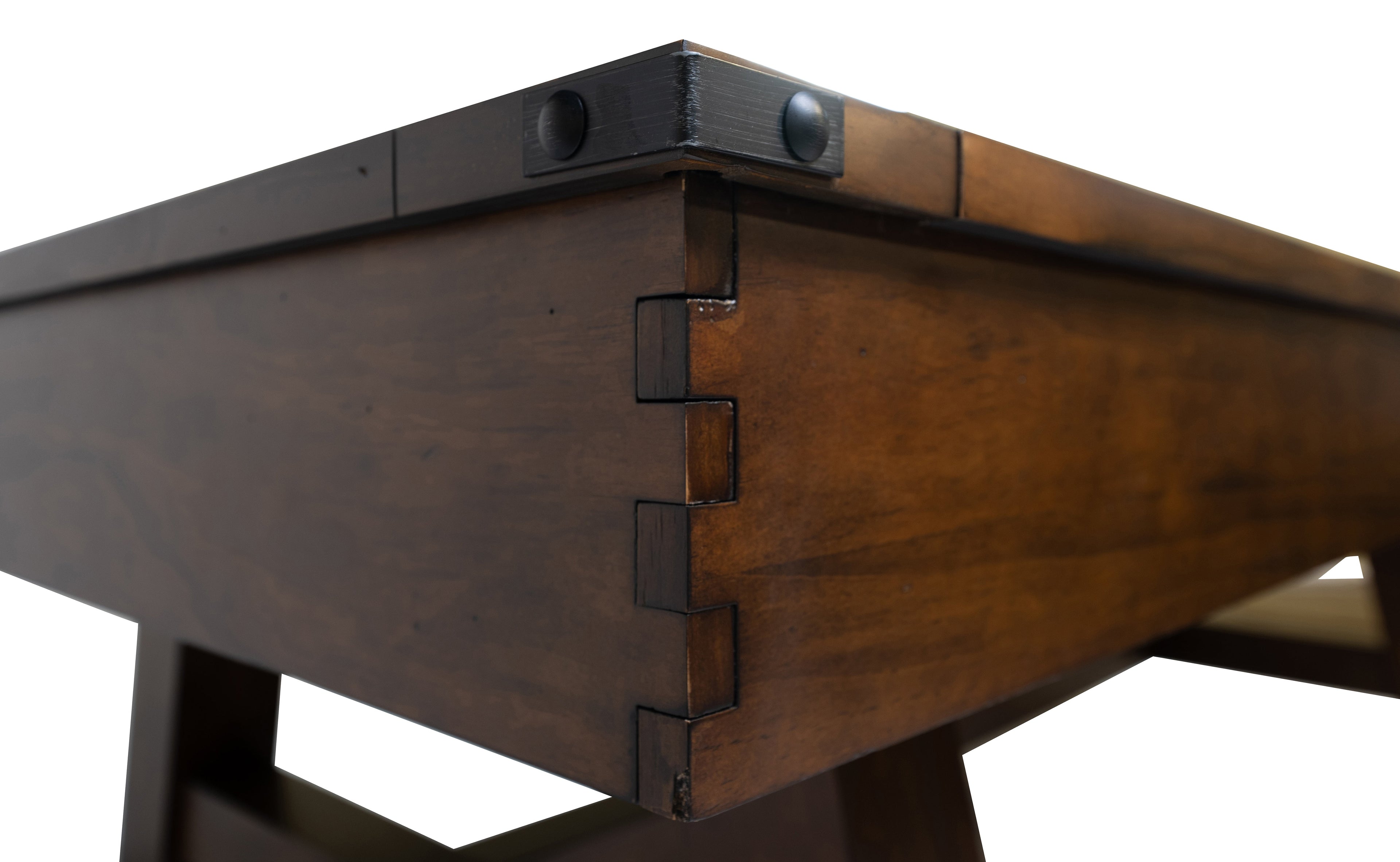 Legacy Billiards Emory pool table – Emory BT GS Corner Closeup Lower View