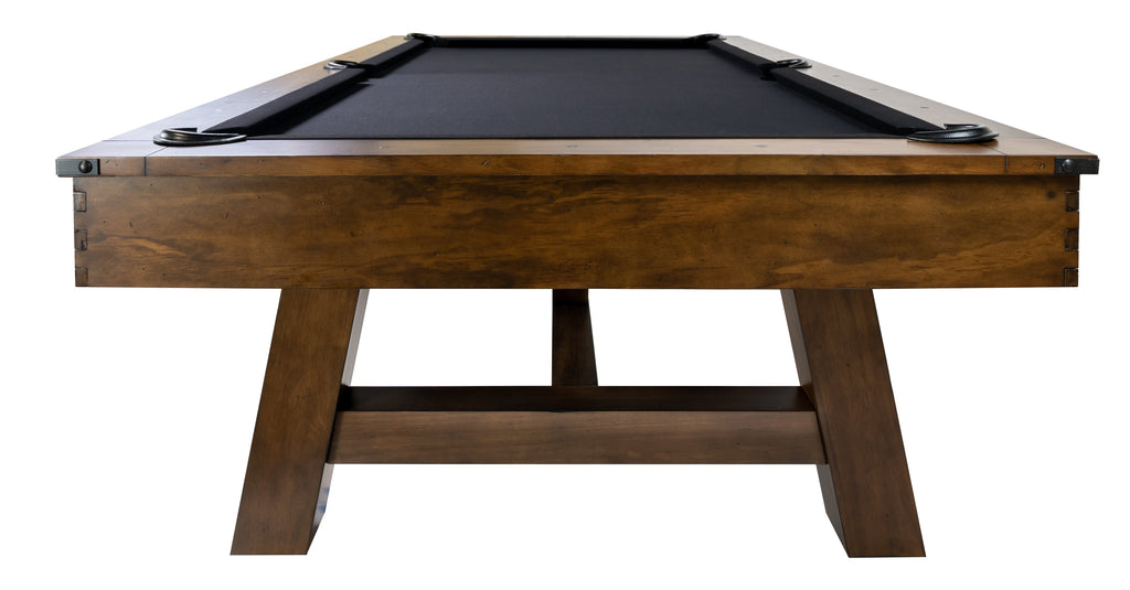Legacy Billiards Emory pool table – Emory BT GS End View
