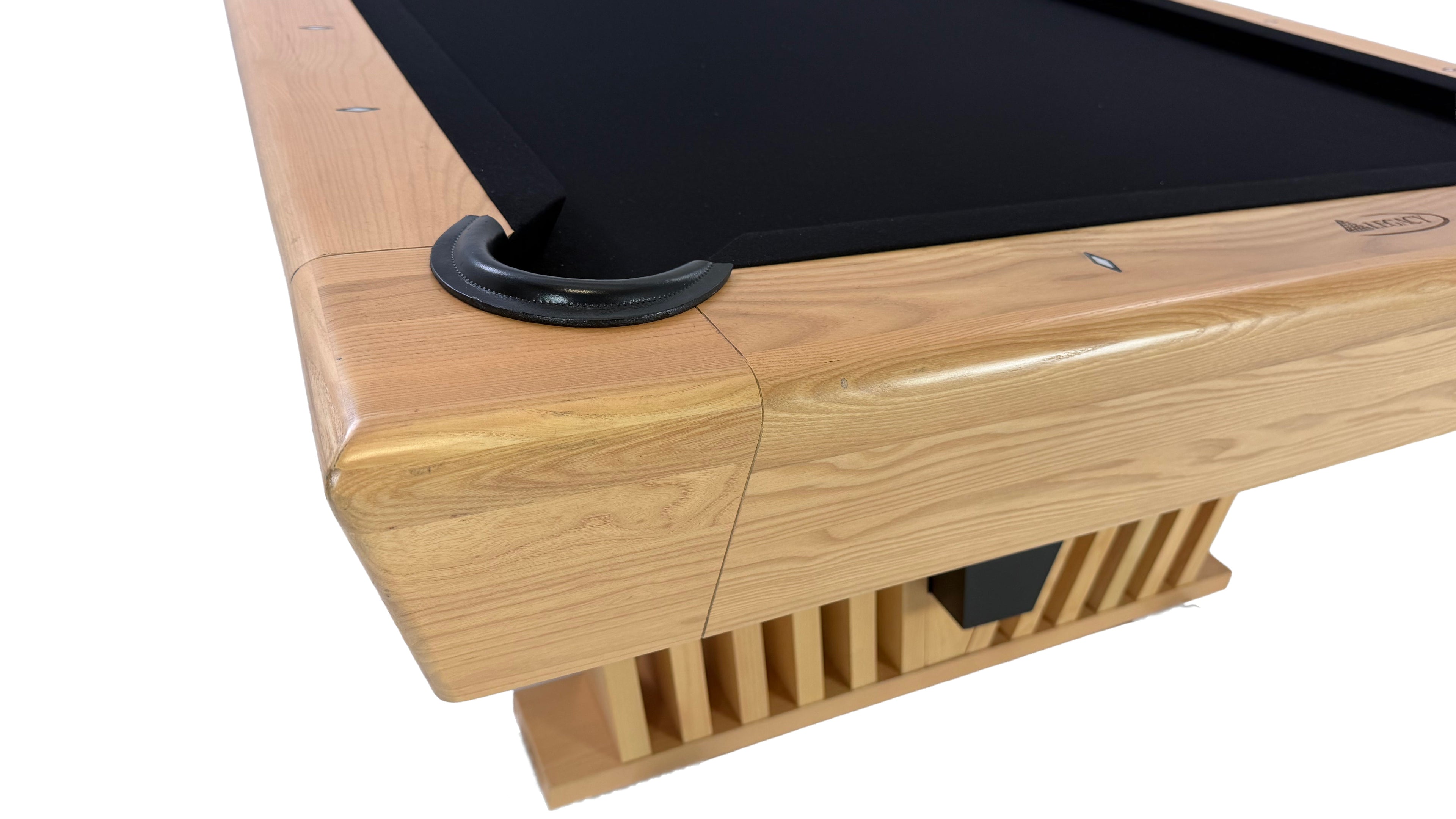 Legacy Billiards Forge pool table – Forge BT HA Corner Closeup