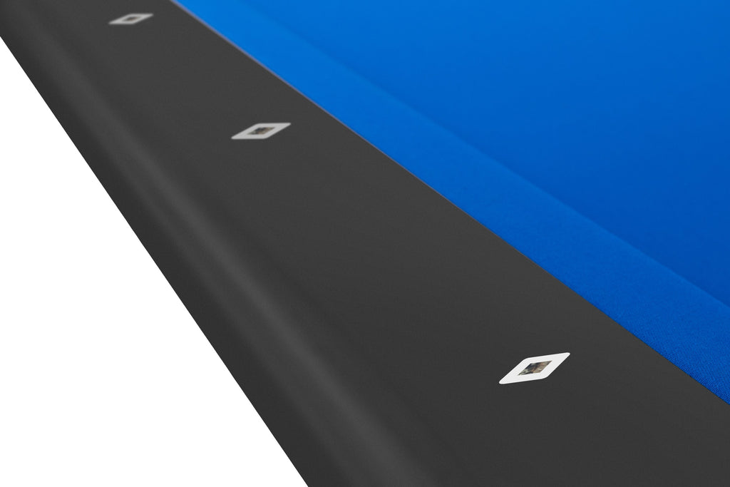 Legacy Billiards Holston pool table – Holston BT RV Rail Closeup