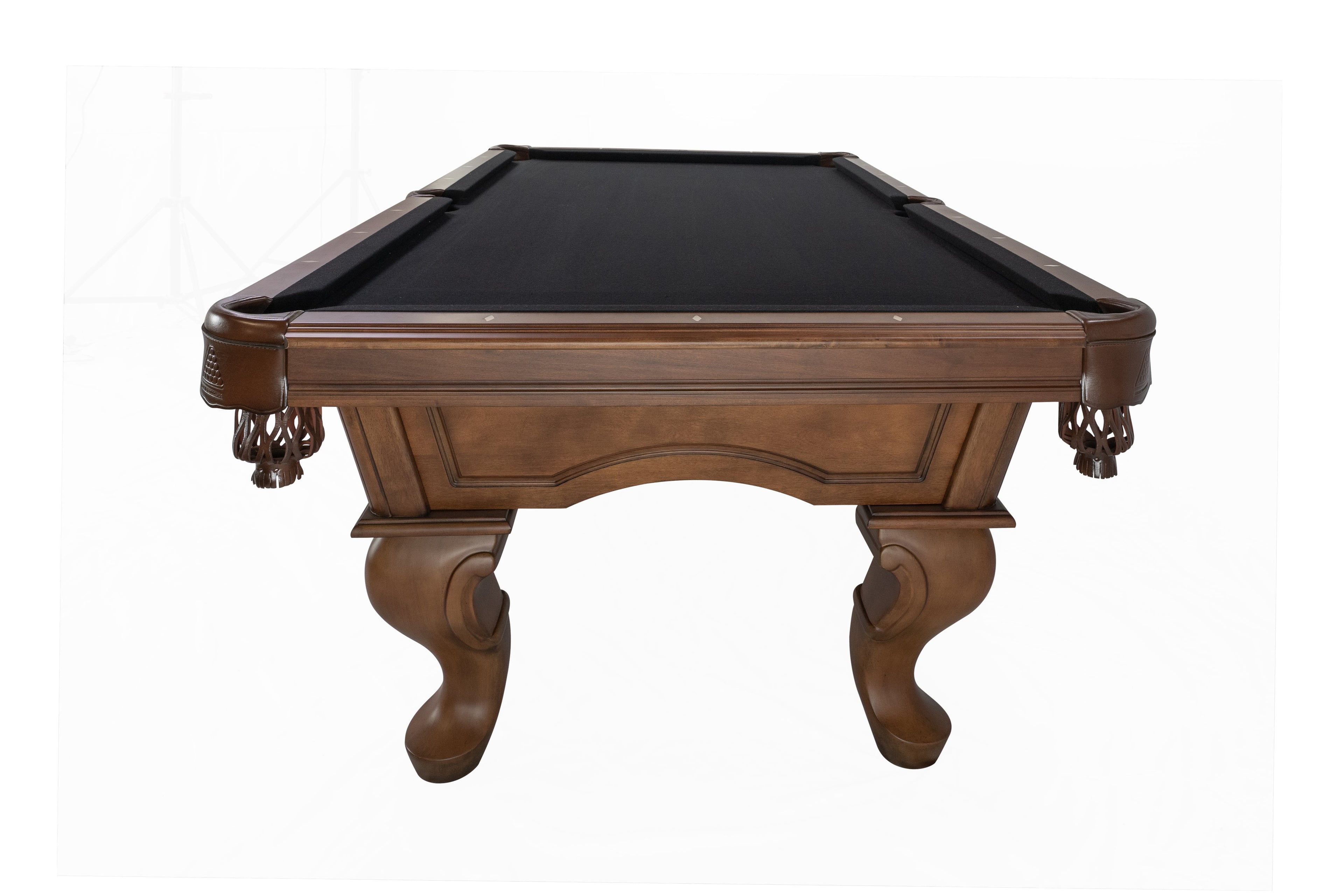 Legacy Billiards Mallory pool table – Mallory BT 56WA End View