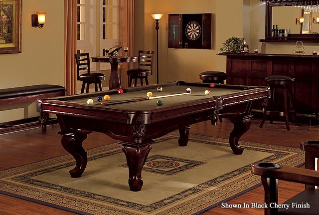 Legacy Billiards Mallory pool table – Mallory BT 56WA Room