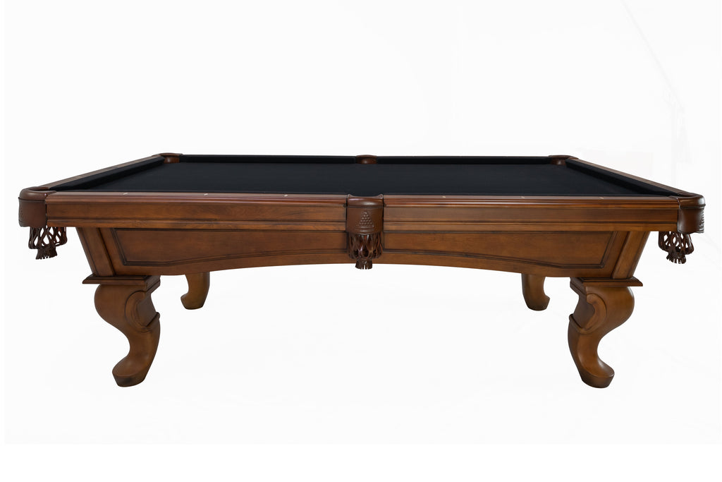 Legacy Billiards Mallory pool table – Mallory BT 56WA Side View