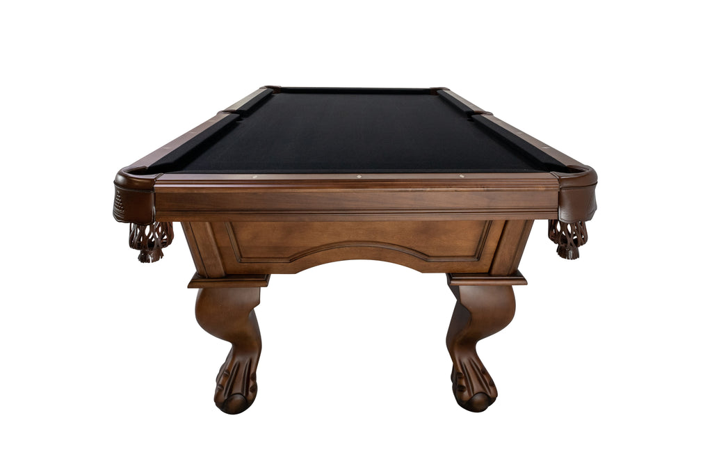 Legacy Billiards Megan pool table – Megan BT 56WA End View