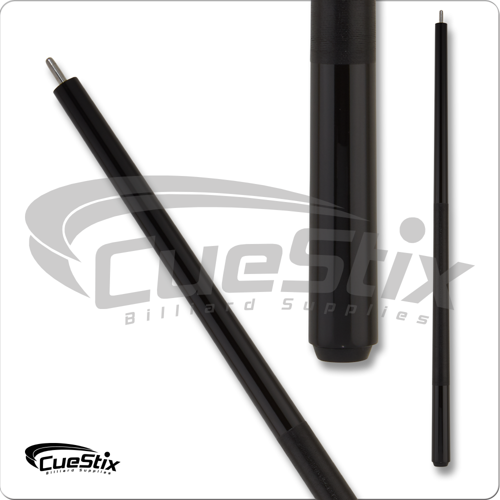 CueStix NB02 Black Pool Cue Butt - Uni-Loc - Irish Linen Wrap
