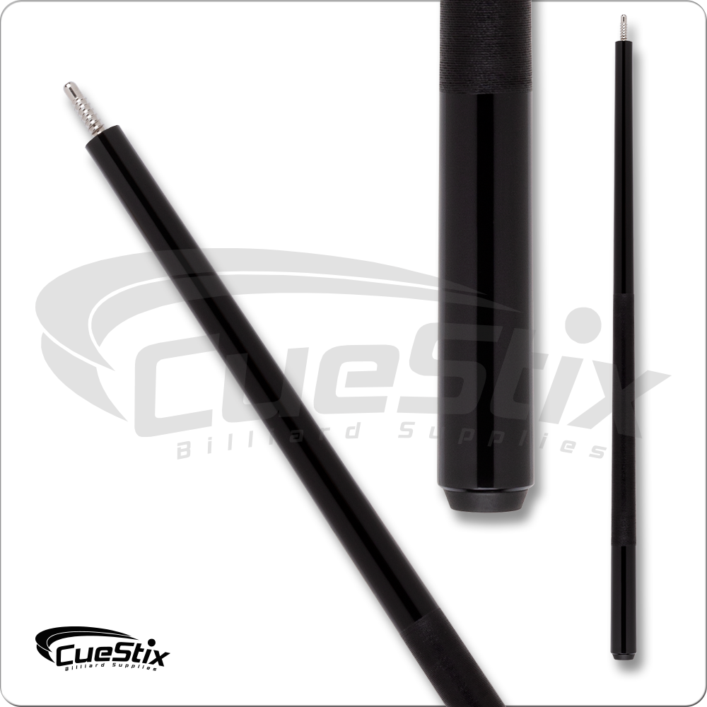 CueStix NB09 Black Pool Cue Butt - Radial - Irish Linen Wrap