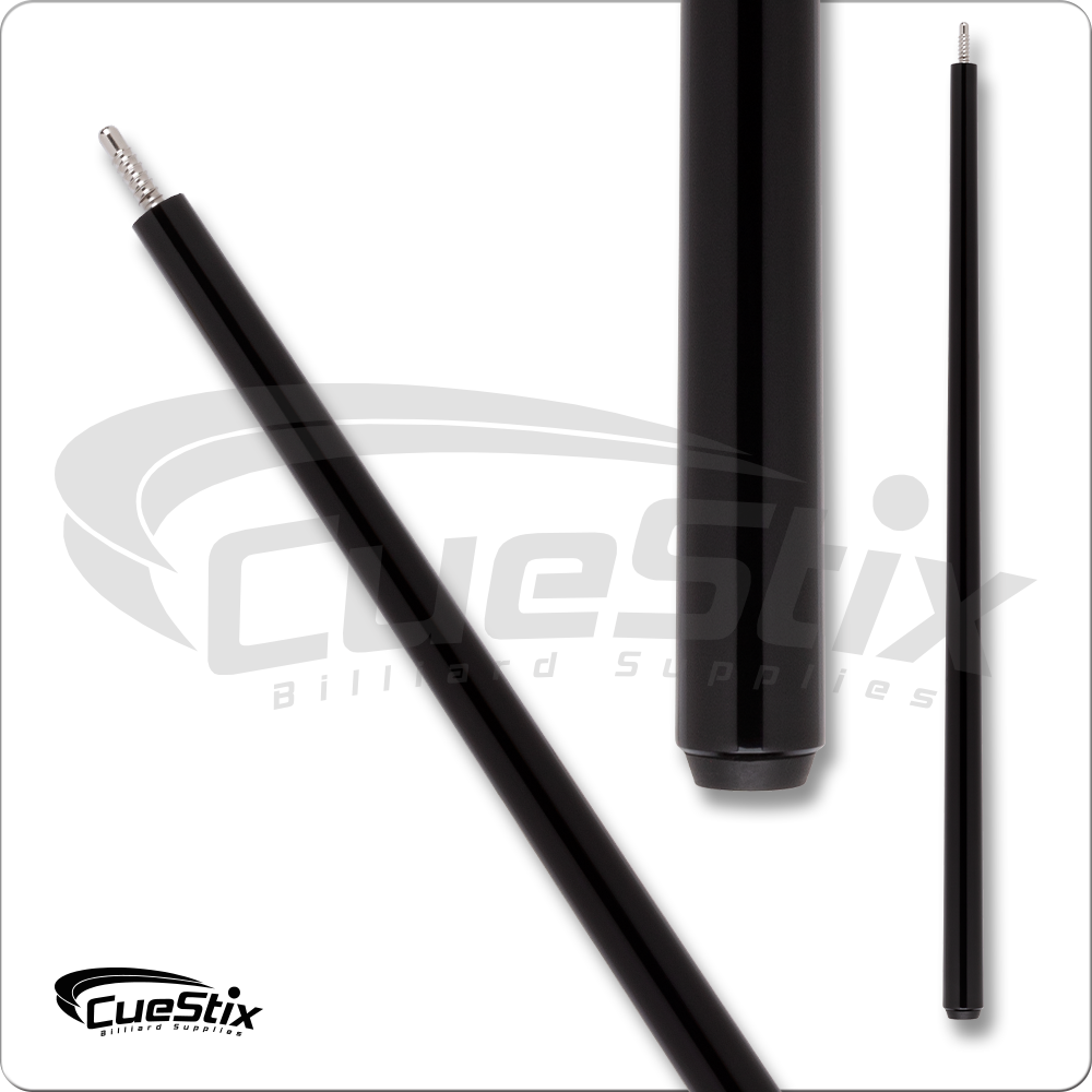 CueStix NB10 Black Pool Cue Butt - Radial - No Wrap
