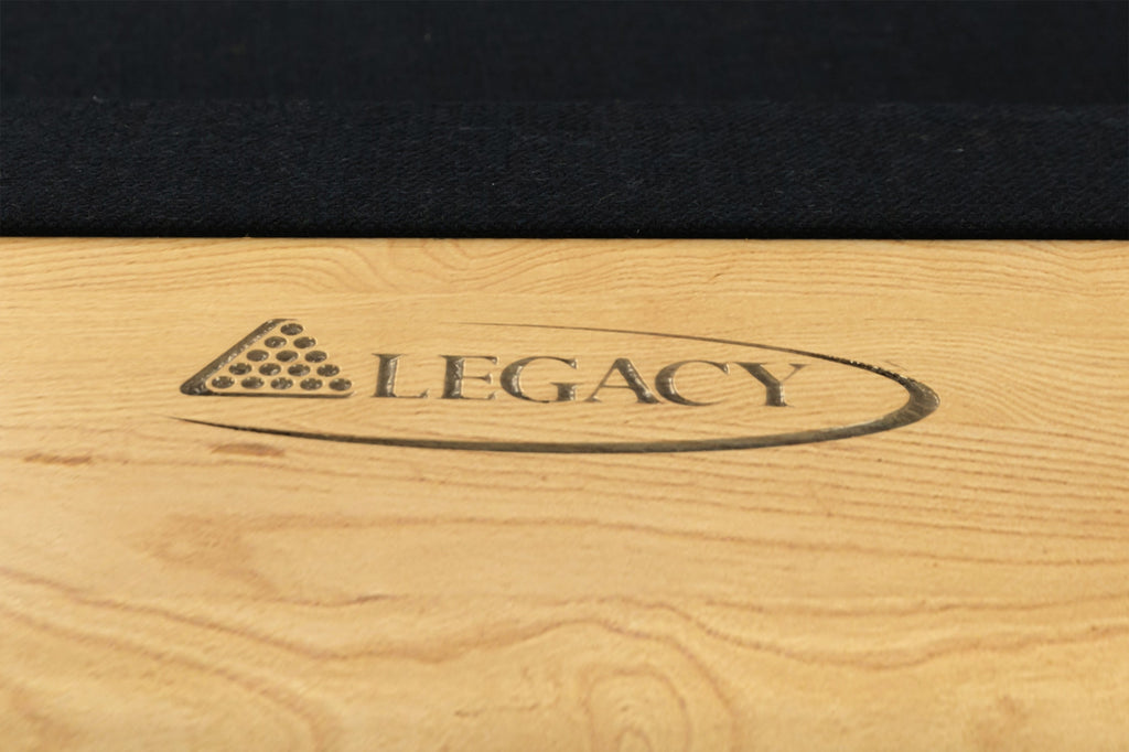 Legacy Billiards Richland pool table – Richland BT HA Logo Closeup