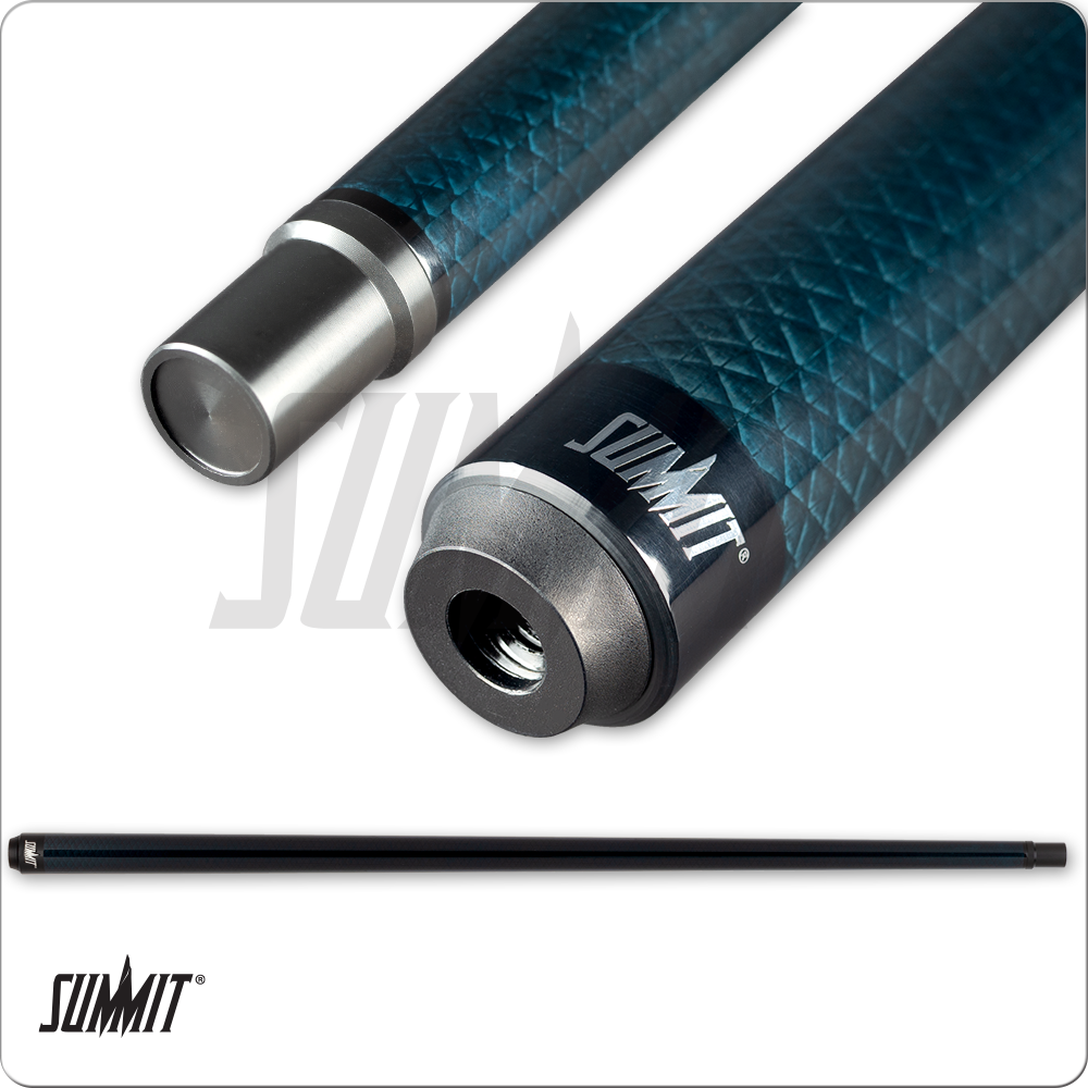 Summit SUML18 - Full Carbon Fiber Blue Fishtail Butt Only detail