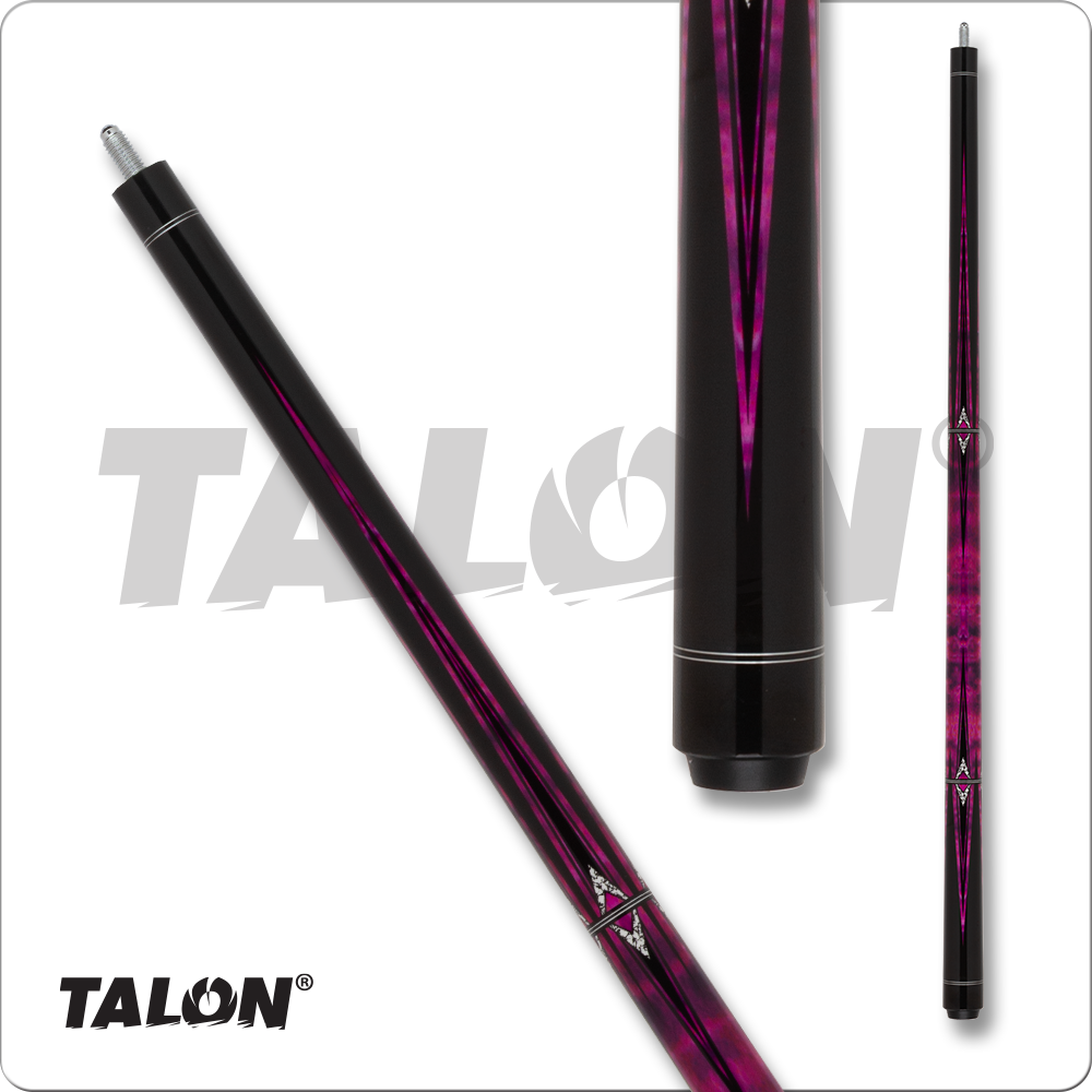 Talon TL29 - Fuchsia Stained Tiger Maple w/ Black Points
