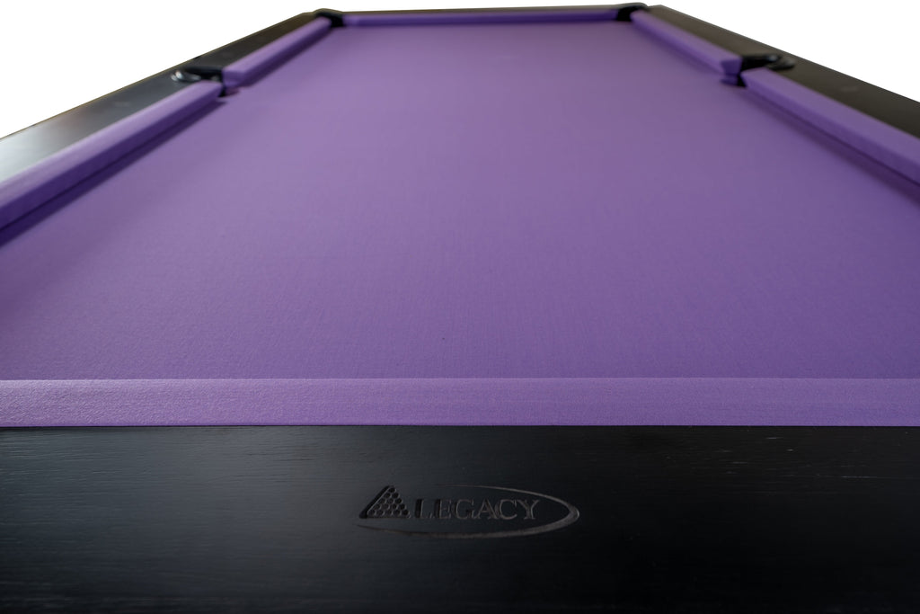 Legacy Billiards Tellico pool table – Tellico BT End View Closeup