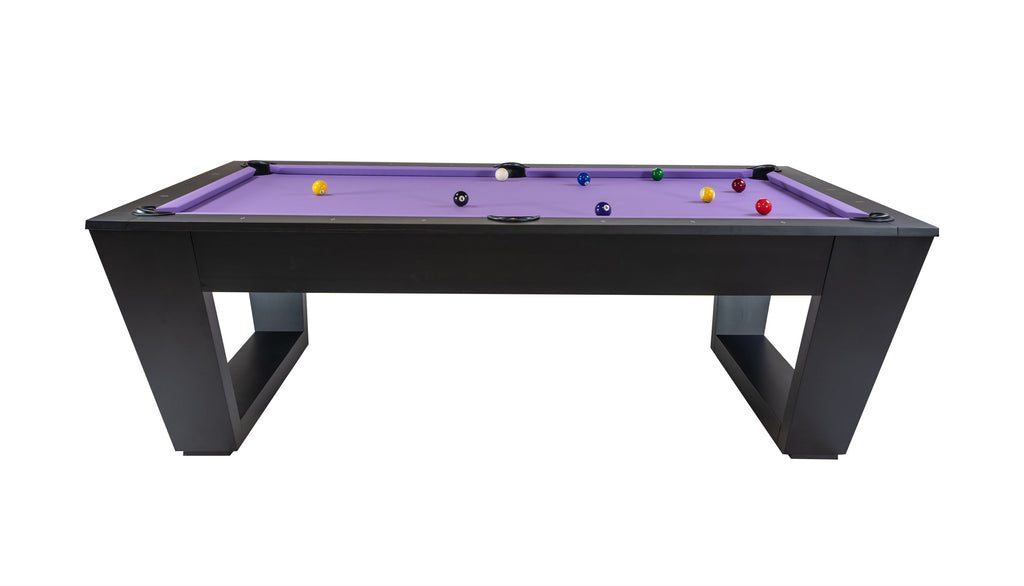 Legacy Billiards Tellico pool table – Tellico BT Side View With Pool Balls